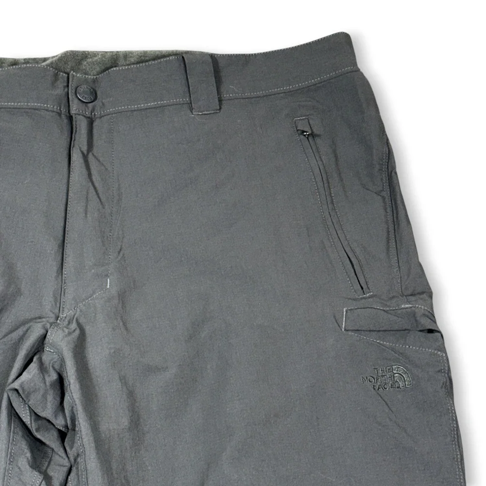 The North Face Hiking Pants Mens 38 Gray Gorpcore Paramount Peak Ripstop Nylon
